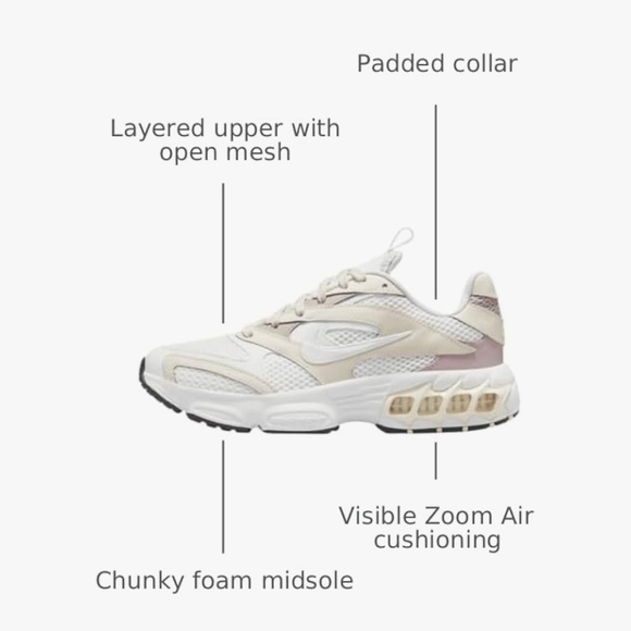 Nike Women's Zoom Air Fire Sneaker - SIZE 8 - Picture 3 of 7